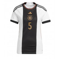 Deutschland Thilo Kehrer #5 Fußballbekleidung Heimtrikot Damen WM 2022 Kurzarm